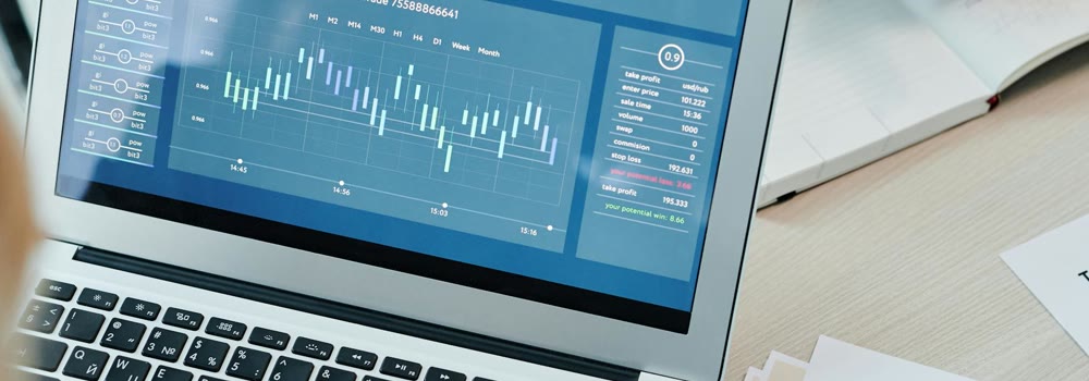 ERP analytics dashboard